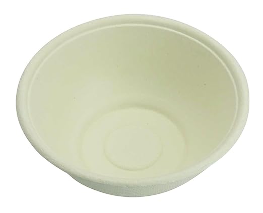 Ecoware redondo parte desechables bagazo cuenco microondas (caña ...