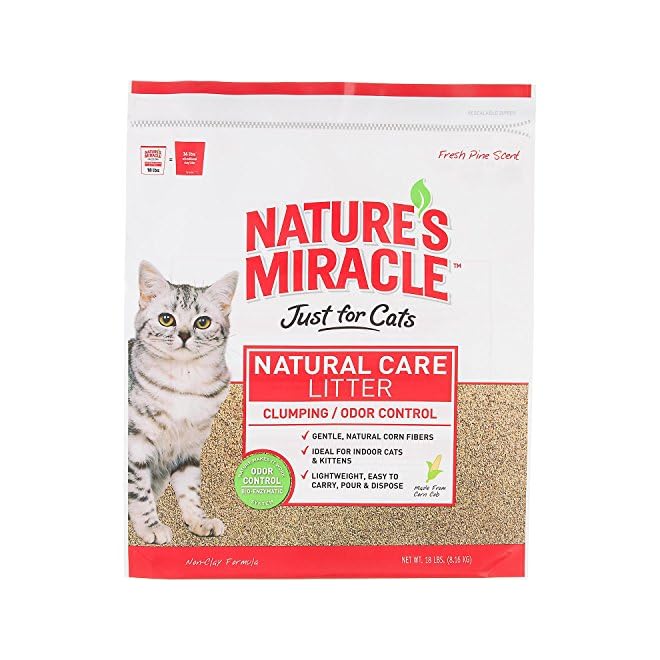 Nature's Miracle Just for Cats Corn Cob Cat Litter Cat my love