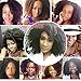 7Pcs/set 18inch Kinky Curly Hair Clip in Human Hair Extensions for Black Women