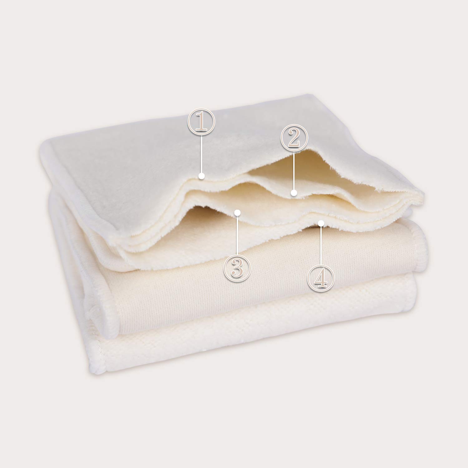 organic cloth diaper inserts