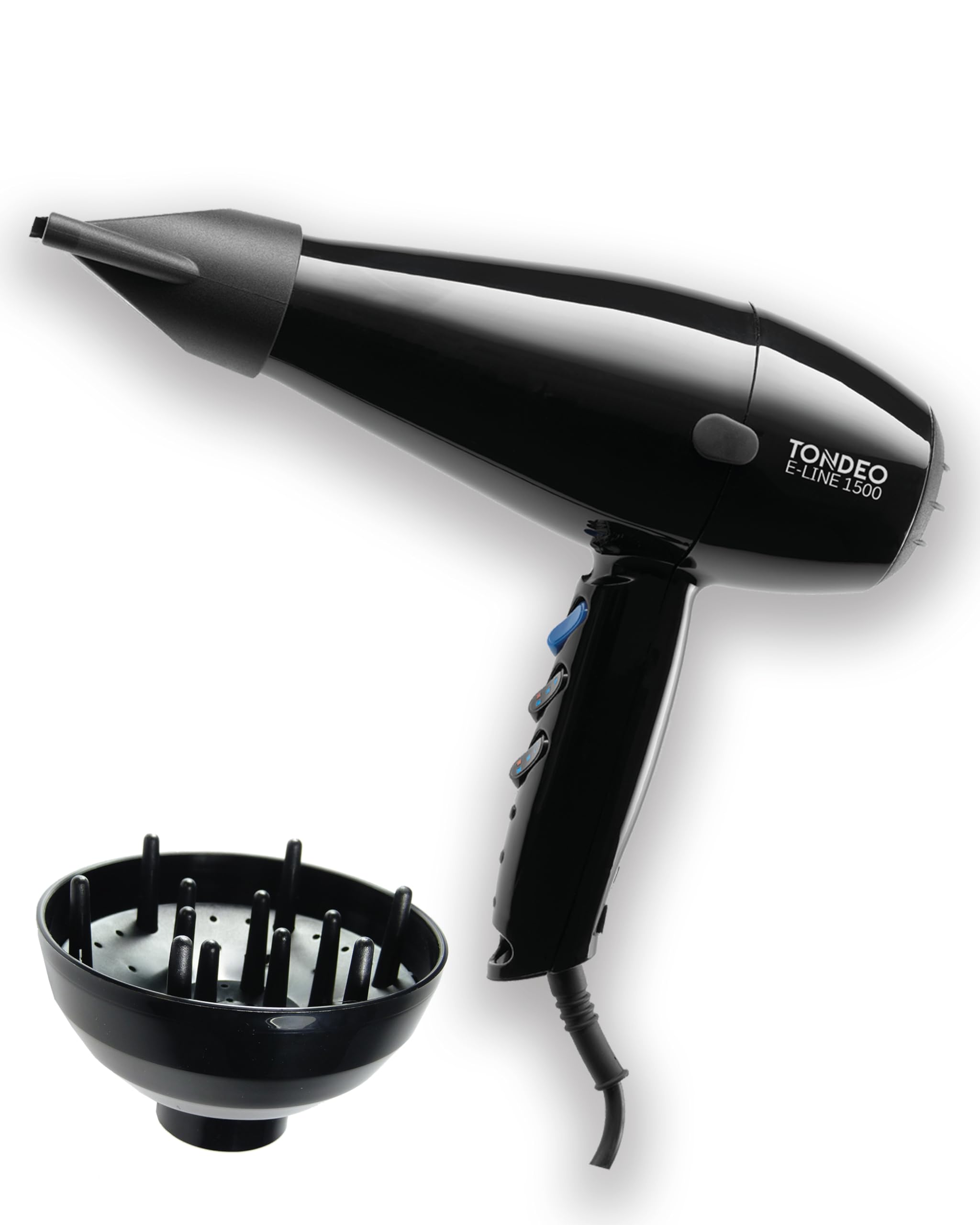 Tondeo E-Line 1500 Profi-Haartrockner schwarz