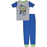 Star Wars Boys' 2-Piece Snug-fit Cotton Pajamas Set