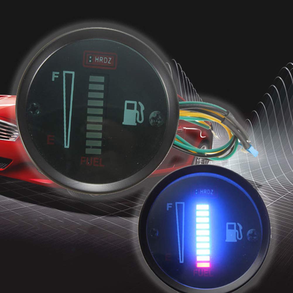 Fuel Gauge 12V DC 52mm Level Sensor Durable Lightweight Tank Clock