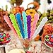 Extra Large Rock Candy Sticks: 36 White Crystal Rock Candy Sticks - Original - Individually Wrapped for Party Favors, Candy Buffet, Showers, Receptions, Old Fashioned Espeez Bulk Candy on a Stick