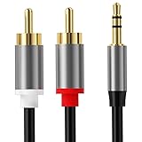 Accessonico 3.5mm to RCA Y AUX Cord Adapter