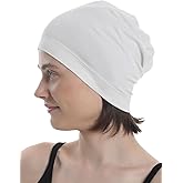 WISTERIA HEADWEAR Unisex Bamboo Beanie Sleep Cap for Sensitive Skin, Hair Loss, Alopecia, Chemo, Indoors and Outdoors
