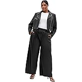 City Chic Women's Jacket-Amira Faux Leather