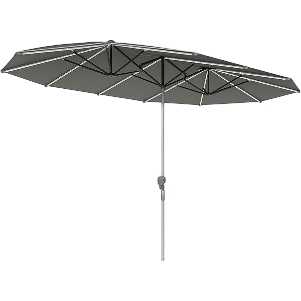あ*お様 Bayou Amazon.com : Outsunny 14.4ft Large Patio Umbrella with 36