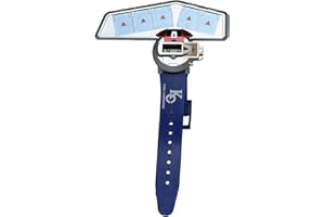 UCC Distributing Yu-Gi-Oh! Duel Disk Watch - Stylish Blue Band with Gray & Red Face - Timepiece for Epic Duels - Perfect for Kid & Adult Collectors