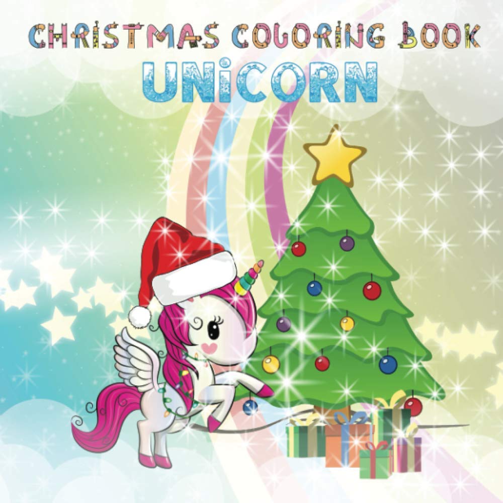 88  Coloring Pages Unicorn Christmas  Latest HD