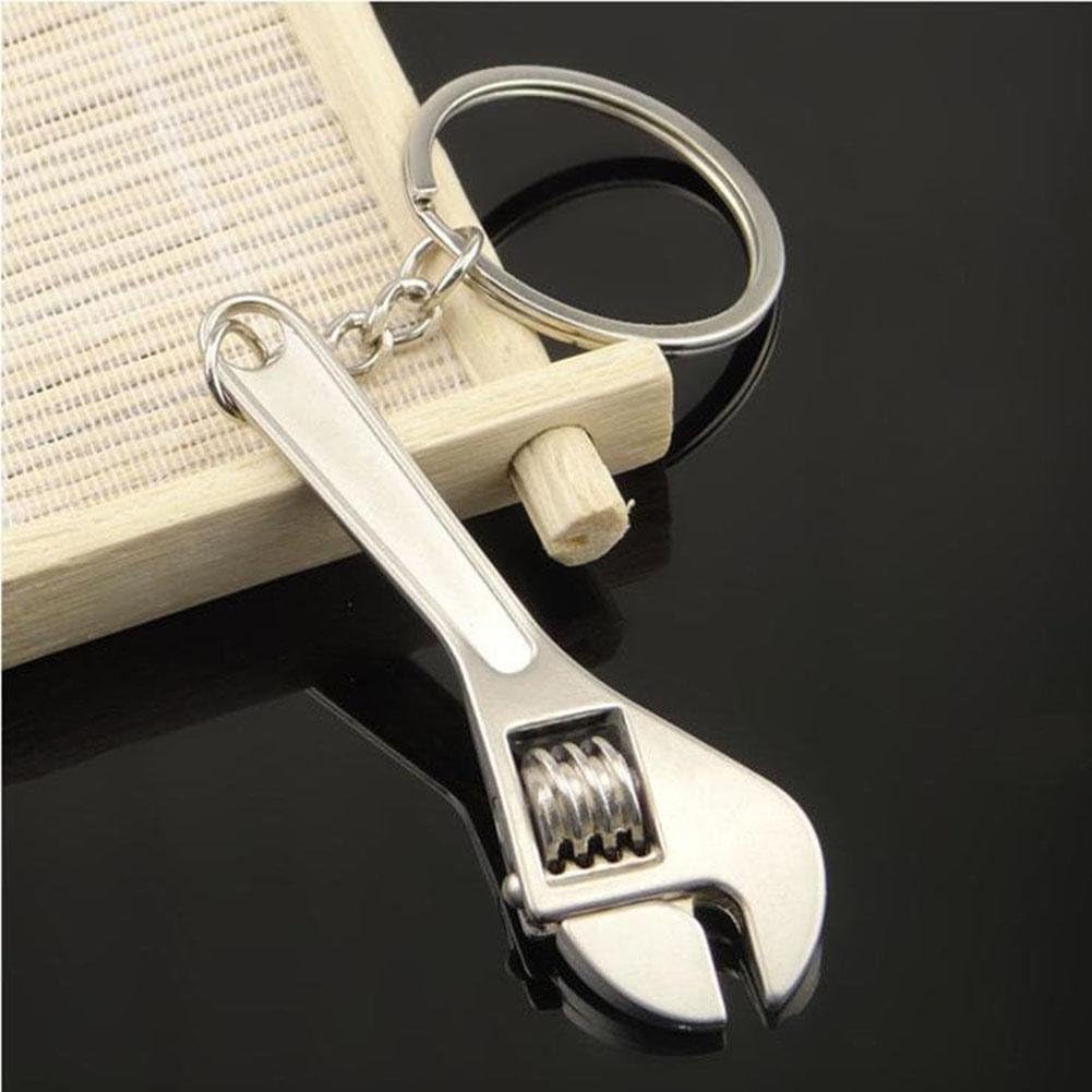 Mini Adjustable Spanner Keyring DIY Tool Novelty Gadget Gift tool