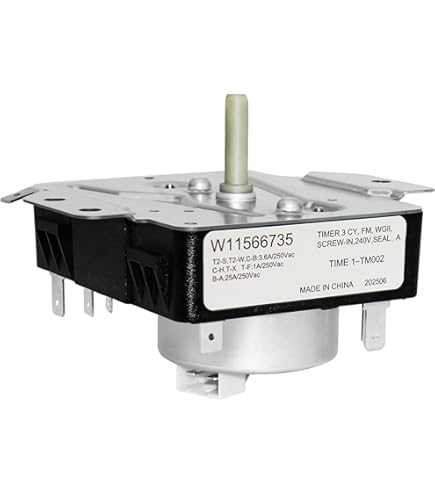 W11675852 Perilla de control de secadora (grande) para Whirlpool Maytag Lavadora Secadora Control perilla de la secadora Número de pieza de repuesto W11328381