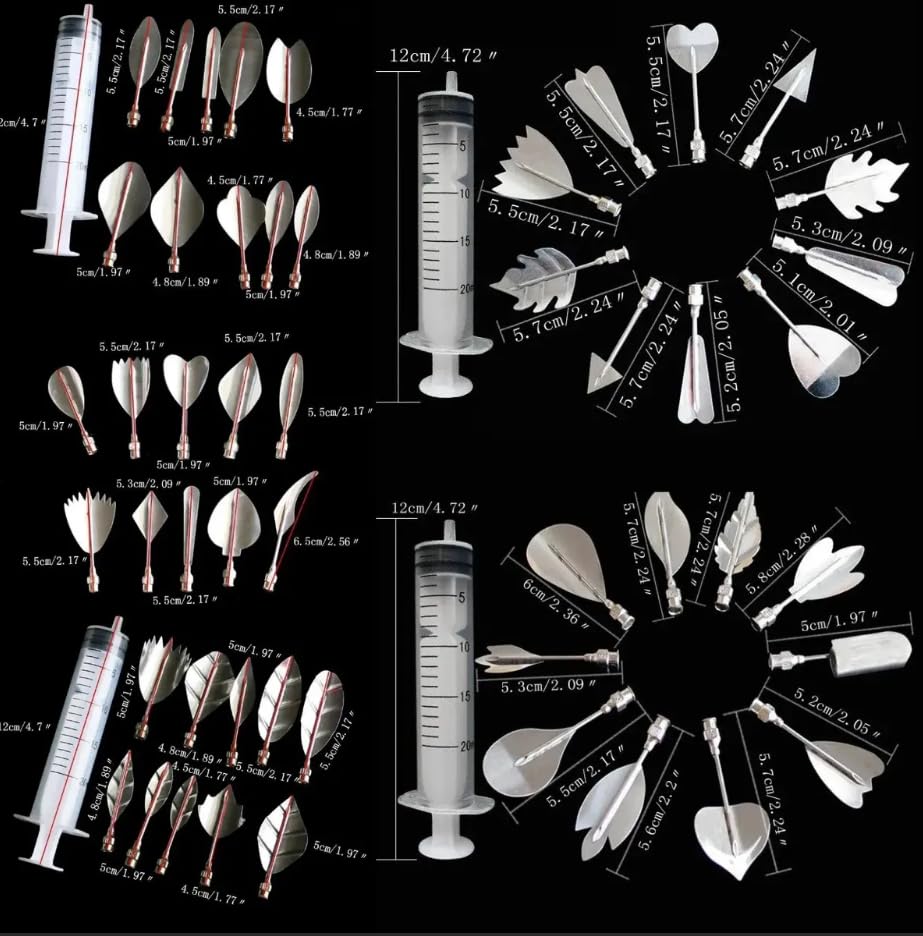 Herramientas de Gelatinapara Tartas,44PCS Herramientas de Arte de Gelatina 3D Utensilios de Acero inoxidable para Gelatina Para Decorar Tartas y Elaborar Tartas de Gelatina
