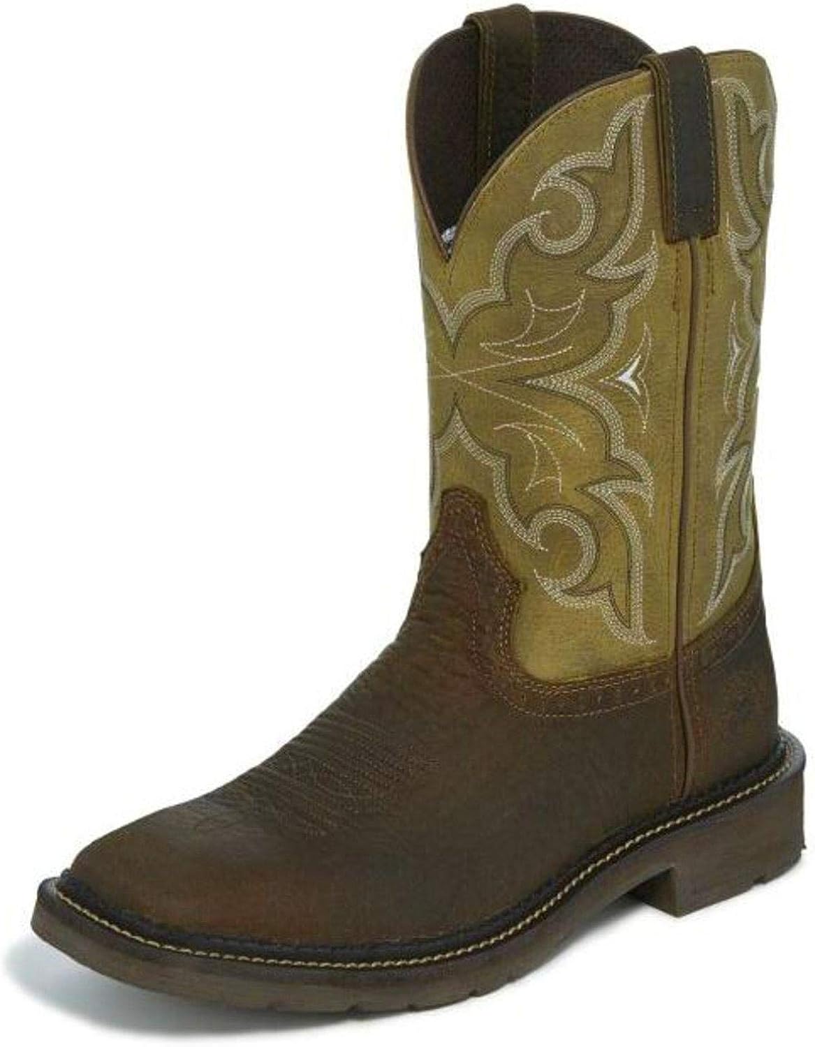 justin soft toe work boots