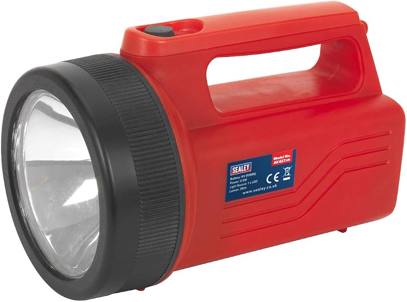 Sealey AK427 Krypton Weatherproof Lantern Red Floating Marine Spotlight