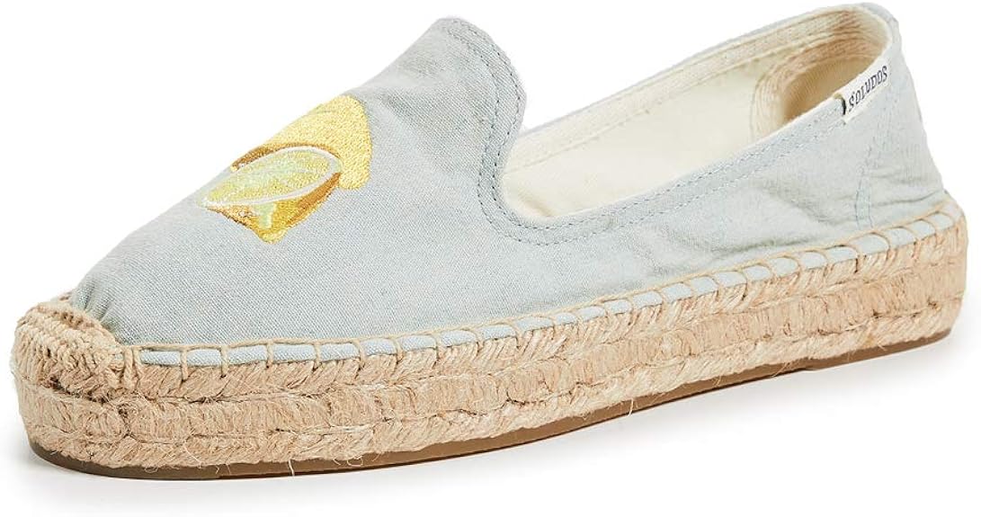 soludos lemon platform smoking slipper