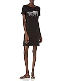 DKNY Women's Logo T-Shirt Dress, Black with