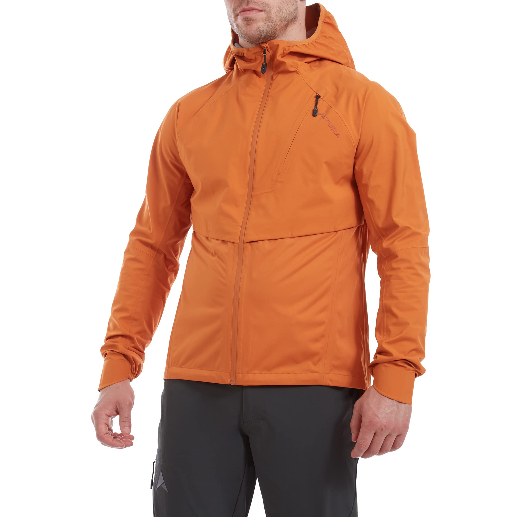 Altura Men's Esker Waterproof Packable Jacket - Burnt Orange, S