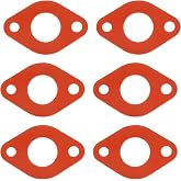 6-Pack Circulating Pump Flange Gaskets Compatible with TACO 007-F5 Series | Water Circulating Pump Gasket Compatible with B&amp;G, Grundfos, Armstrong Pumps, Providing a Leak-Proof Seal