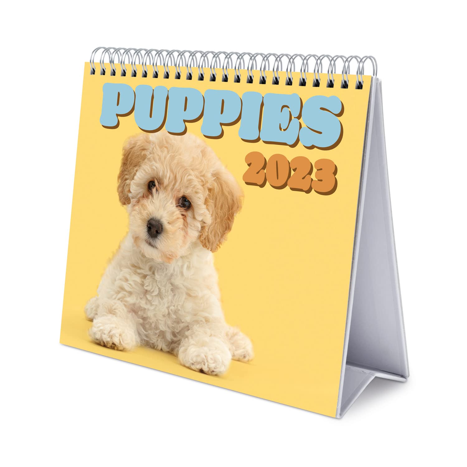 Grupo Erik Puppies Calendar 2023 - Desktop Calendar 2023-7 X 8 Inches / 18 X 20 - Dogs Desk Calendar 2023-12 Month 2023 Planner - Dog Calendar 2023