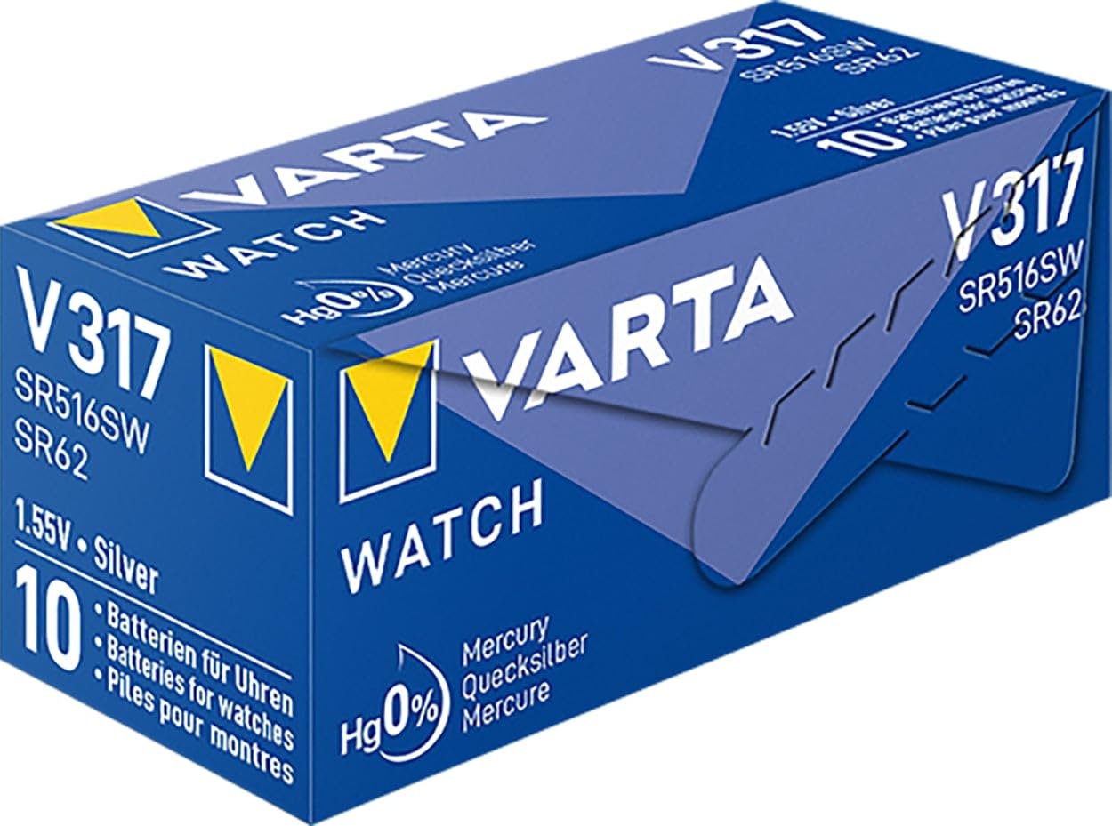 VARTA 212 V 317 Watch Cell Battery