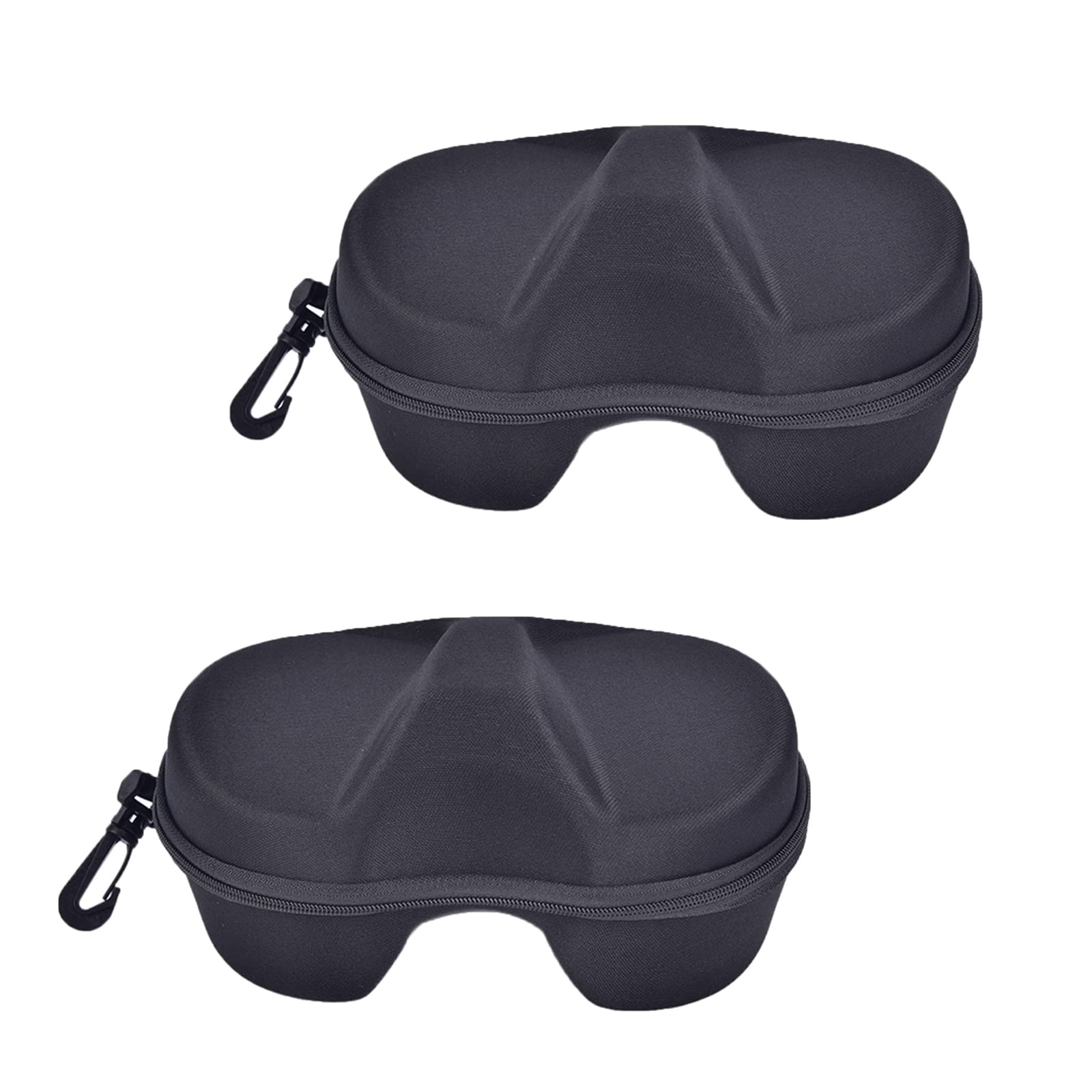 SUNTRADE Portable Diving Mask Case，Swimming Scuba Glasses Storage Box Protective Container Diving Goggles Case,2 PCS