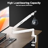 Aokeo AK-55 Microphone Arm Desk Low Profile Adjustable Boom Arm view 4