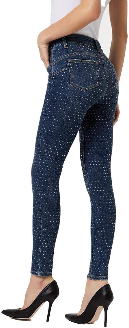 Liu Jo Women S Jeans Rhinestone B Up Divine H W Mod Ua0013d4128 Blue 12 M Amazon Co Uk Clothing