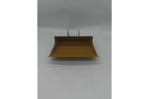 PALUMMA RC Car Metal Wide Trench Bucket for Huina 580/550/592/593/594 RC Car Upgrade Accessories