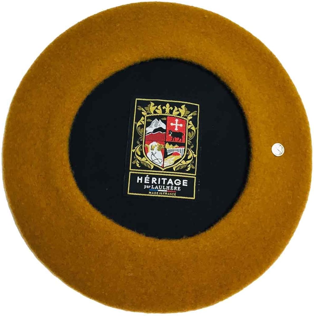 Laulhere Classiques Authentique Traditional French Wool Beret, Noir (Black) at  Women’s Clothing store