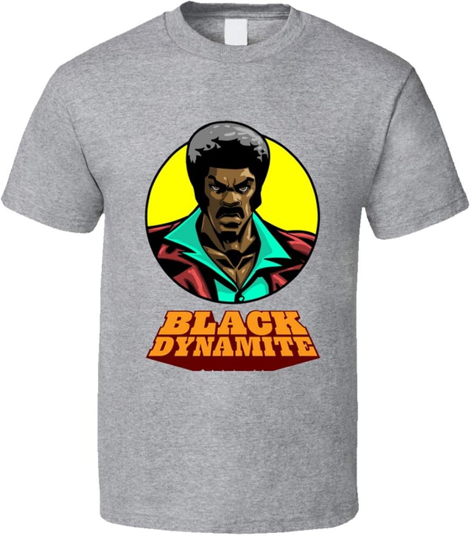 Black Dynamite Action Comedy Movie TShirt grau Amazon.de Bekleidung