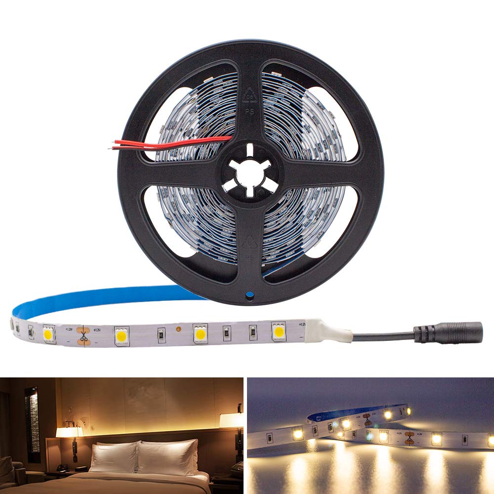 Amazoncom 5050 Warm White LED Light Strip 150 LEDs 3000K 109 Amazoncom 5050 Warm White LED Light Strip 150 LEDs 3000K 109