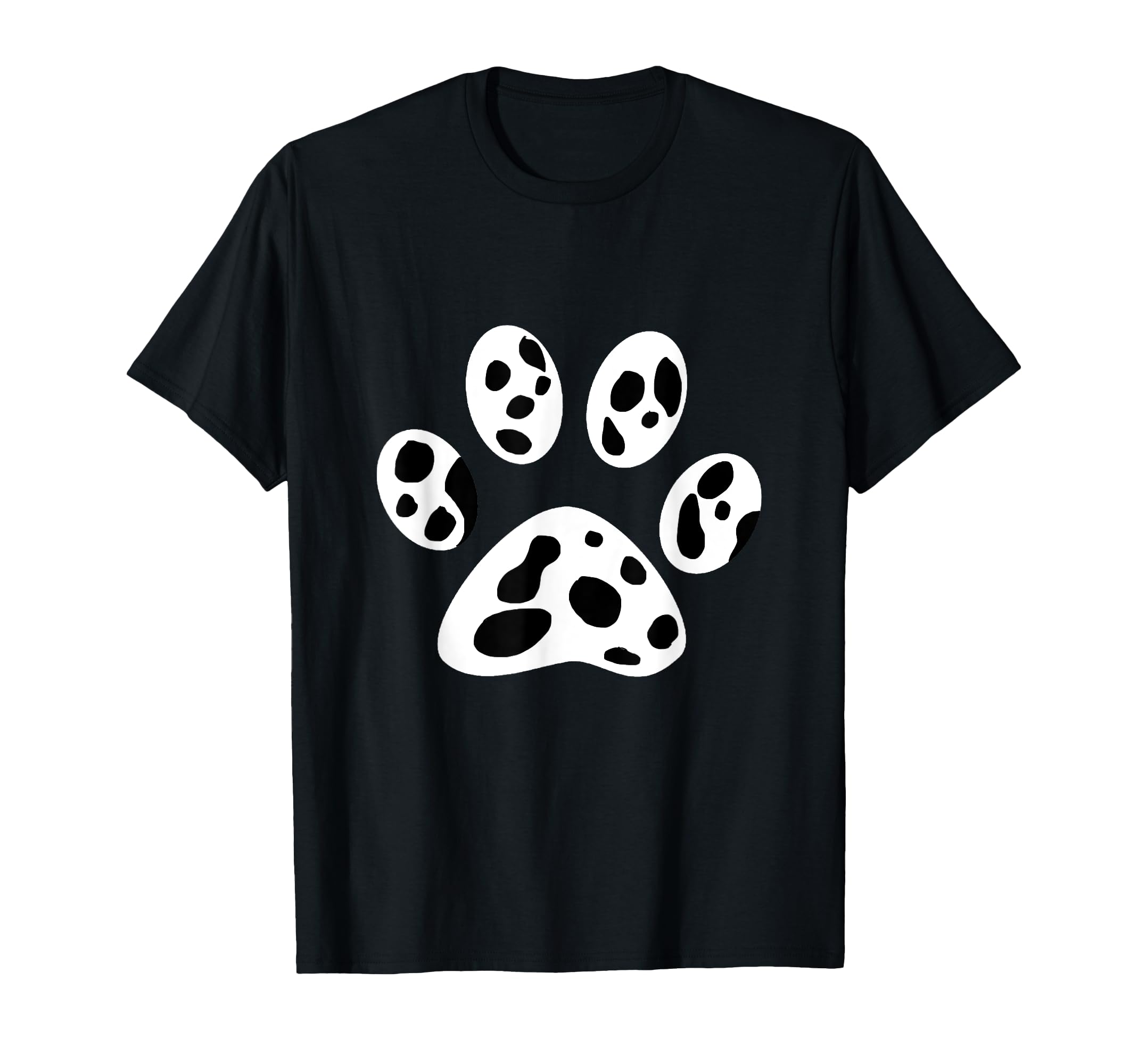 Photo 1 of ***DIFFERENT COLOR*****Dalmatian Dog Paw Pattern Dalmatians Puppy Breeder Men Women Girls Kids T-Shirt 8