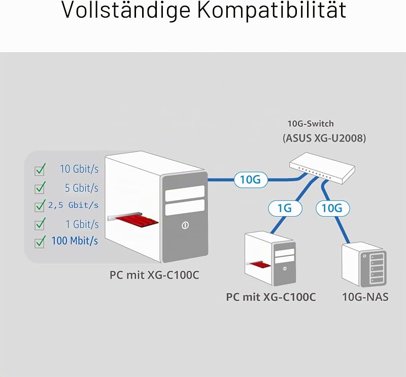 XG-C100C V3 10G Netzwerkkarte