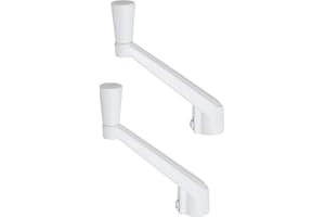 Ideal Security Window Crank Handle, 11/32” Spline, 2-Pack