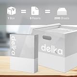 delka Multi-Purpose A4 Printer Paper 75gsm Pack of 5 Reams 2500 Sheets view 4