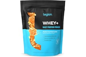 LEGION Whey+ Whey Isolate Protein Powder from Grass Fed Cows - Low Carb, Low Calorie, Non-GMO, Gluten Free, Sugar Free, All N