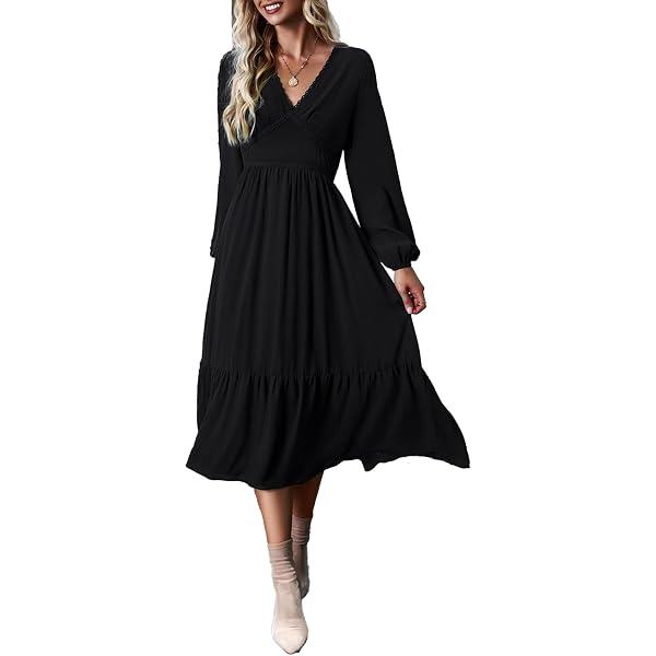 white christmas dresses Mixed Peasant Sleeve Dress for Girls main image 0