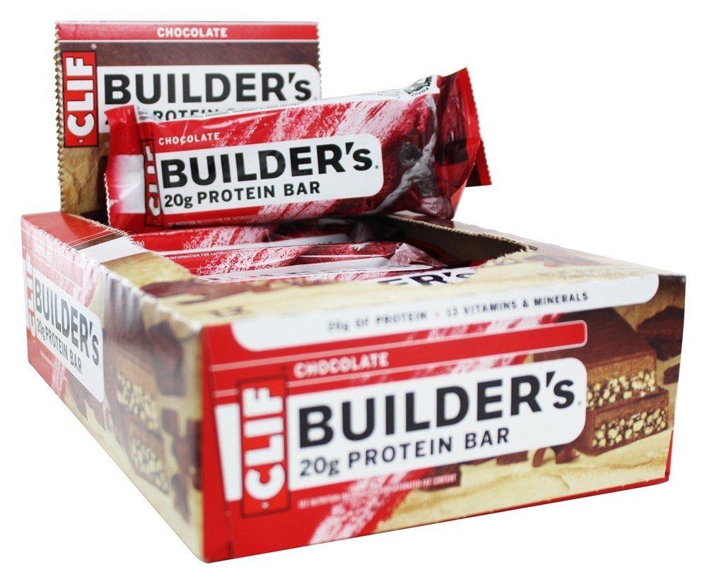 Builder's Protein Bar, Chocolate, 12 Bars, 2.4 oz (68 g) Each Clif Bar Amazon.co.uk Grocery