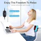 MOCUISHLE Shiatsu Neck Back Massager Pillow with Heat Deep Kneading view 2