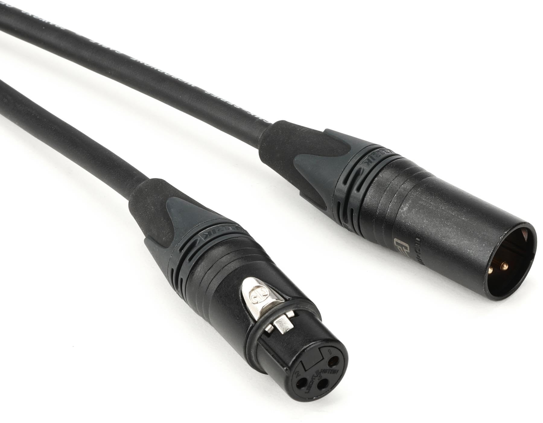 Hosa CMK-100AU Neutrik XLR3F to XLR3M Edge Microphone Cable, 100 feet