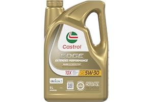 Castrol Edge Extended Performance 5W-30 Advanced Full Synthetic Motor Oil, 5 Litres | Made in Canada