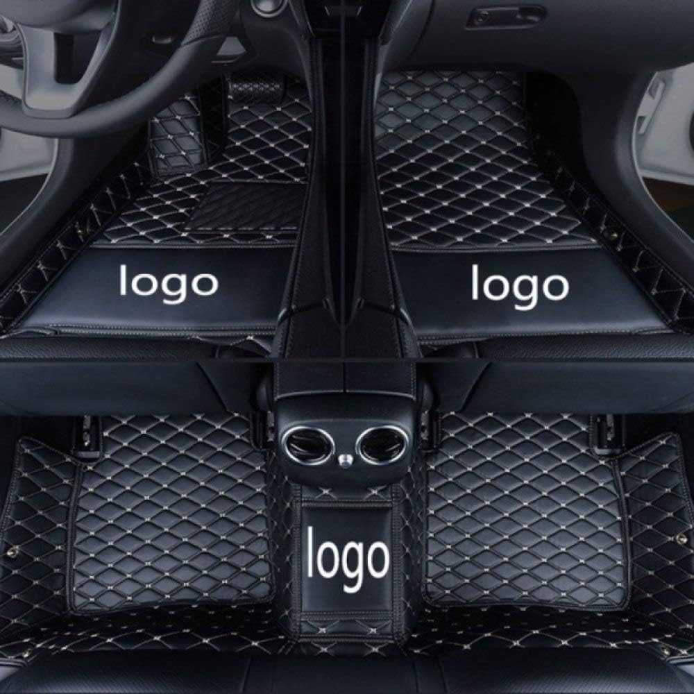 LKJHO Car mat,for Car floor mats with for Lexus J100 LX470 LX 470 J200 LX570 RX200T RX270 RX350 NX200 GS250 car-styling carpet,black beige