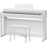 Kawai CN201 Digital Piano - Premium Satin White