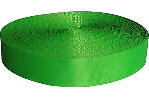 Yo-Yo2015 Nylon Webbing 1 Inch 30 Yards Durable Flat Nylon Webbing Strap for Backpack,Cargo Strap,Pet Leash or Collar,Gardening,Craft