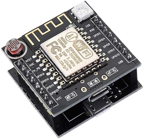 YJIA ESP8266 Development Board ESP-12F-Erweiterungsmodul Karte Sekundär