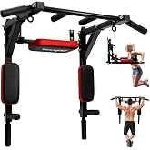Yes4All Wall Mounted Pull Up Bar | Multiple Grip Positions Support Pull-Ups, Chin-Ups &amp; Upper Body Strength Training