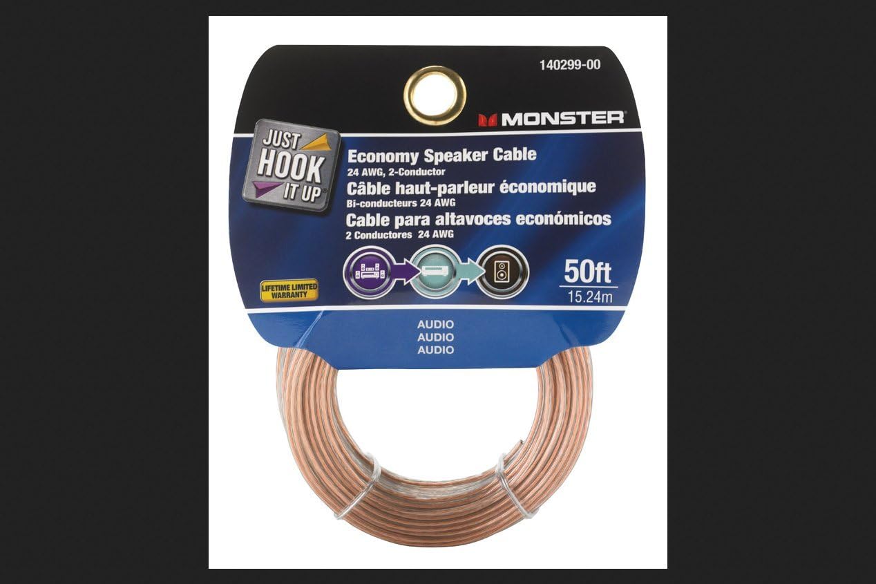 monster cable speaker wire