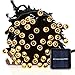 FirstLights Christmas Solar String Lights 39 Feet, 100 Warm White, LED Fairy Lights – for Home, Lawn, Garden, Patio - Waterproof Outdoor Lights