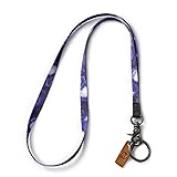 MNGARISTA Neck Lanyard for Keys, Floral Key Lanyard